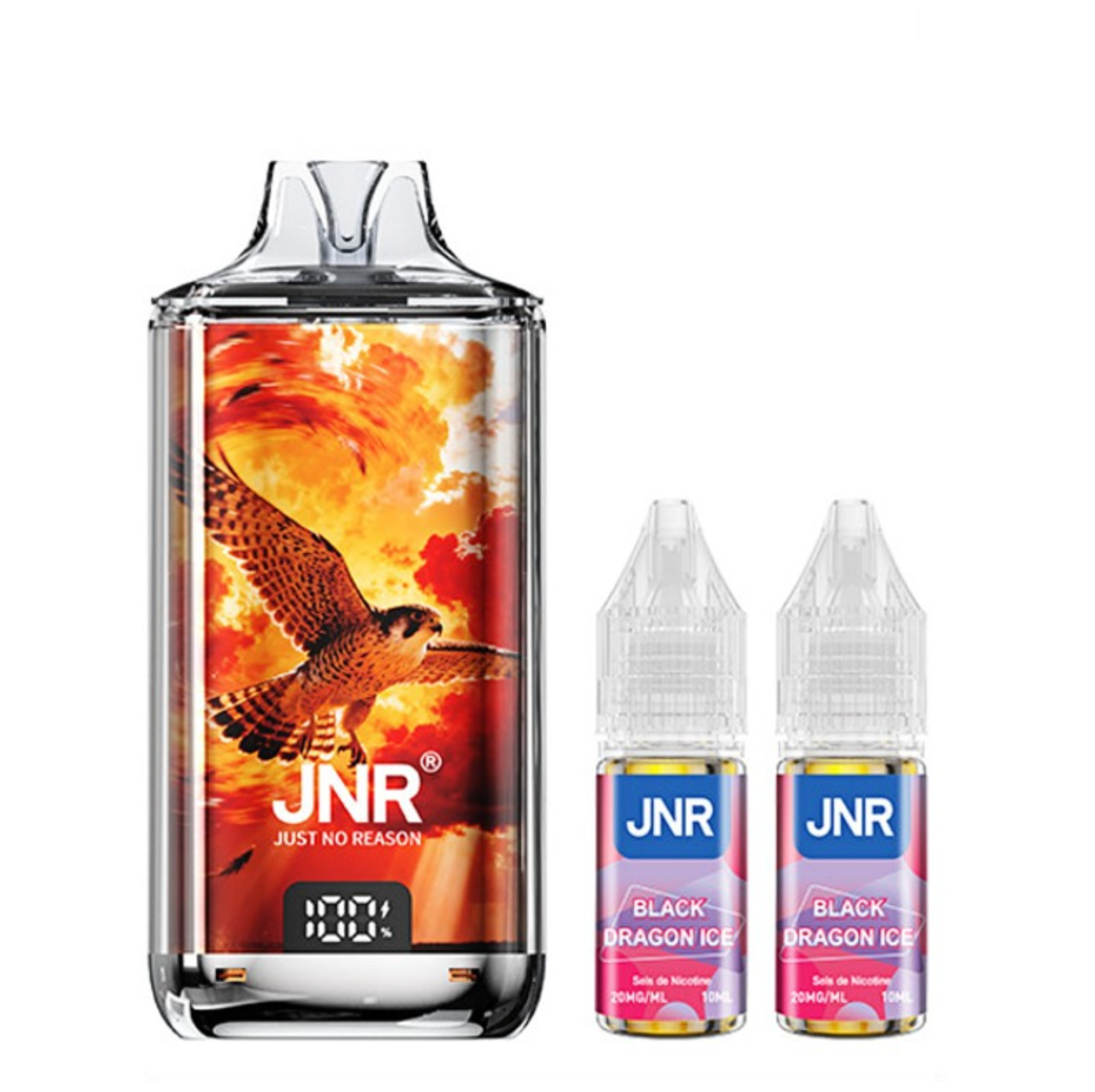 Puff Falcon Nexus 40000 - JNR - Black Dragon Ice