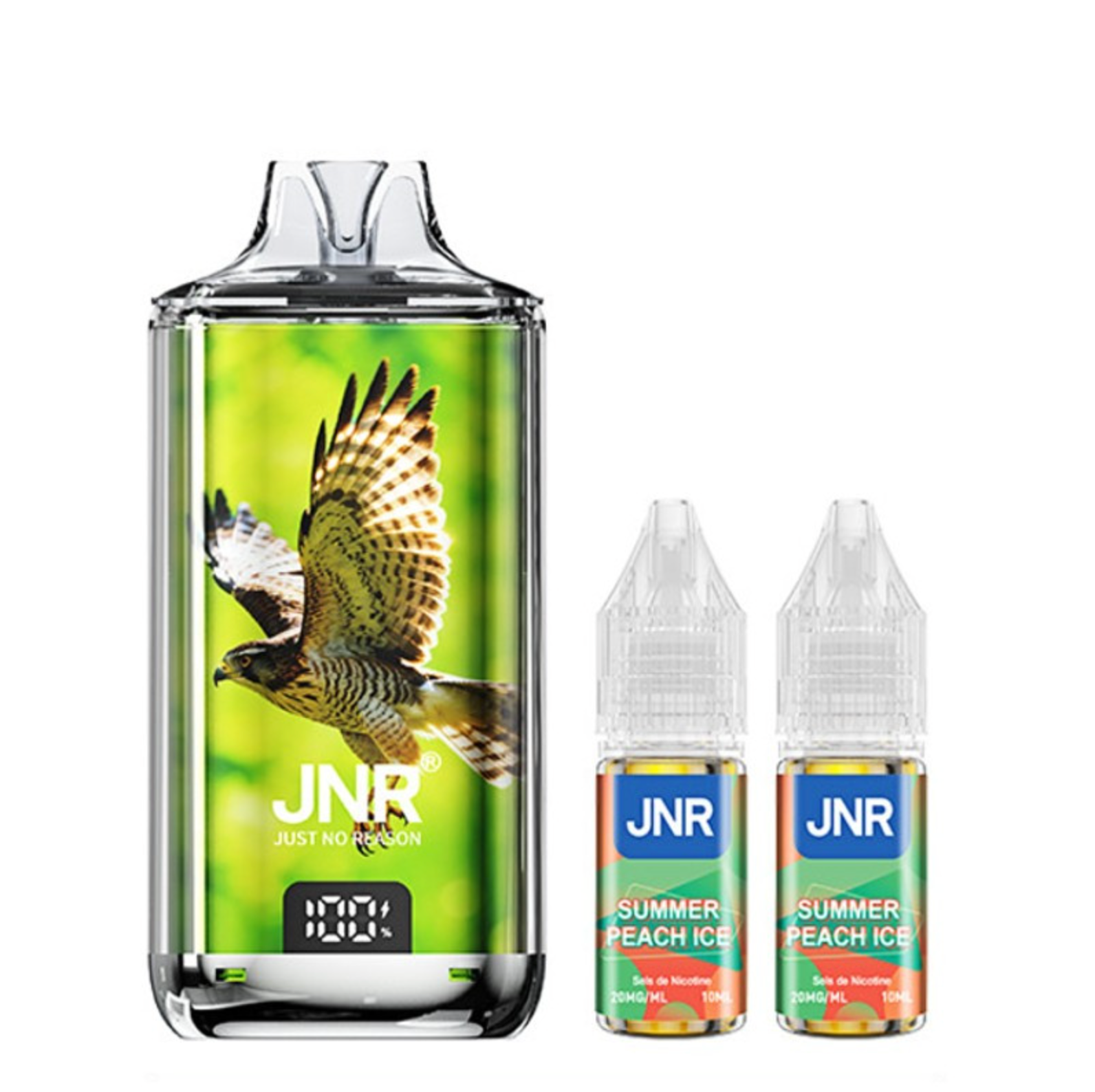 Puff Falcon Nexus 40000 - JNR - Summer Peach Ice